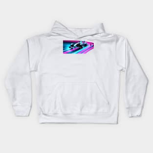 Sports car Kids Hoodie